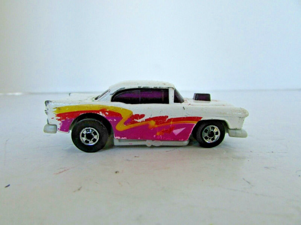 MATTEL HOT WHEELS 1978 WHITE HOT ROD STRIPING MALAYSIA  H2