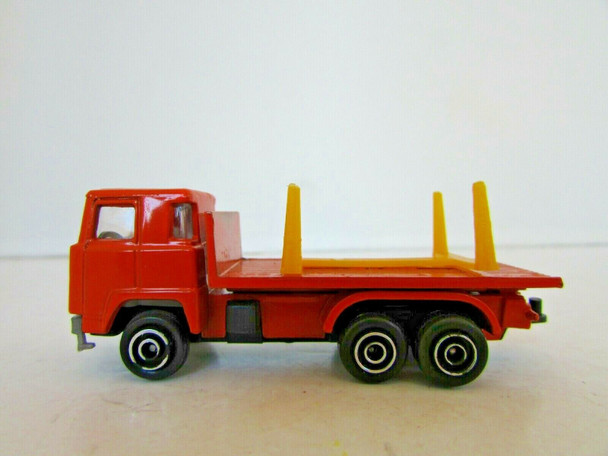 PLAYART DIECAST TRUCK STAKE TRUCK ORANGE HONG KONG 1/64  H2