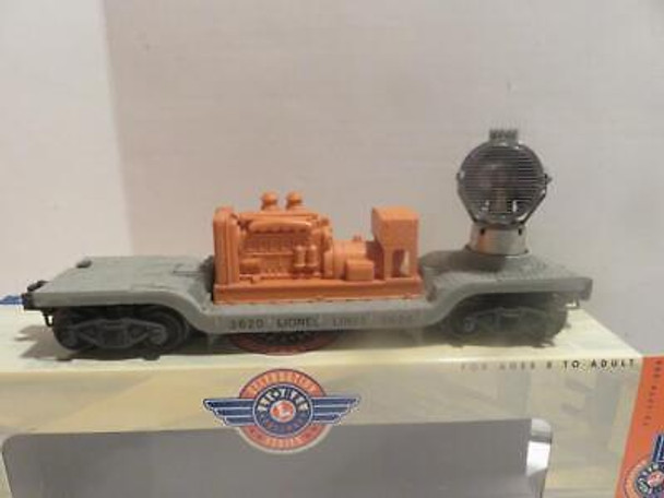 LIONEL TRAINS 36763 PWC OPERATING SEARCHLIGHT CAR - 0/027 NEW-