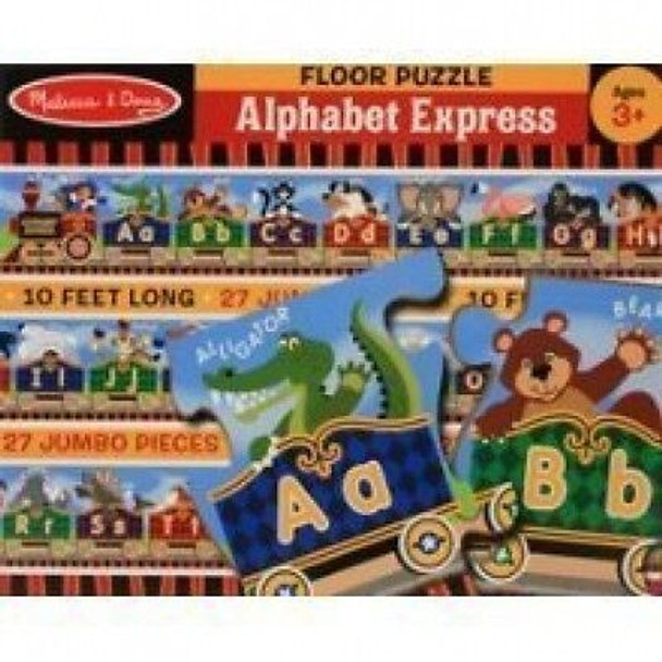 NEW MELISSA & DOUG 4420 ALPHABET EXPRESS FLOOR PUZZLE NEW MELISSA & DOUG 4420 ALPHABET EXPRESS FLOOR PUZZLE