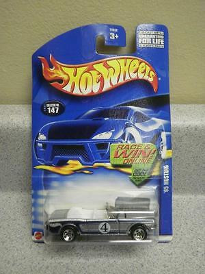 HOT WHEELS- '65 MUSTANG NO.147- NEW ON CARD- L15