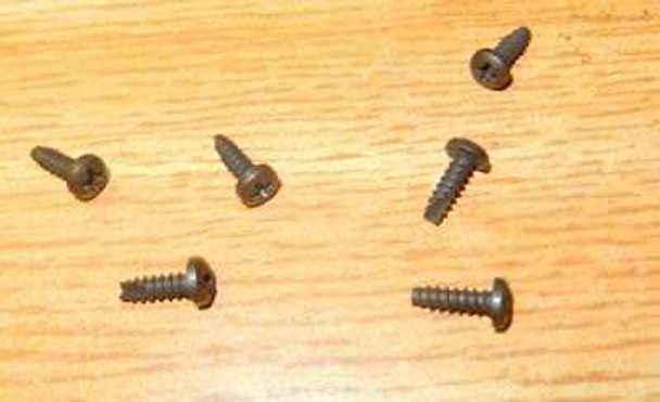 LIONEL PART - 8141-22 = #6 X 3/8" SCREWS- PANHEAD - 6 PIECES - NEW- W46R