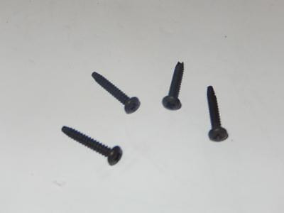LIONEL G SCALE - 818-5101-012-   4 - 1" BLACK SCREWS -   NEW- H34
