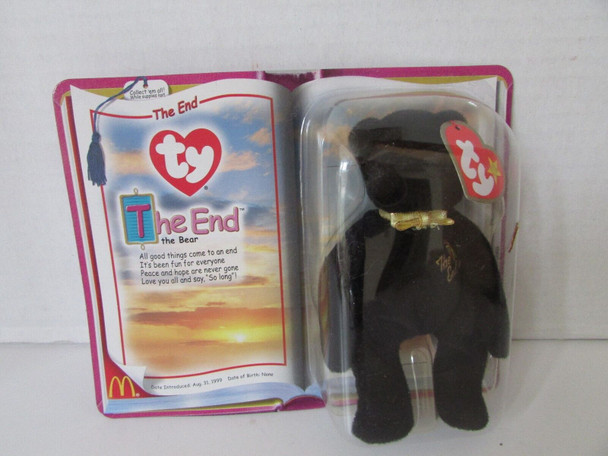 TY BEANIE BABIES  THE END THE BEAR - CARDED 1999 LOT-B39