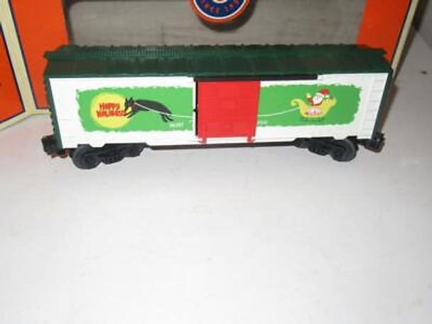 LIONEL VAULT 36207- VAPOR RECORDS 2001 CHRISTMAS BOXCAR- 0/027 - LN- BXD- HB1
