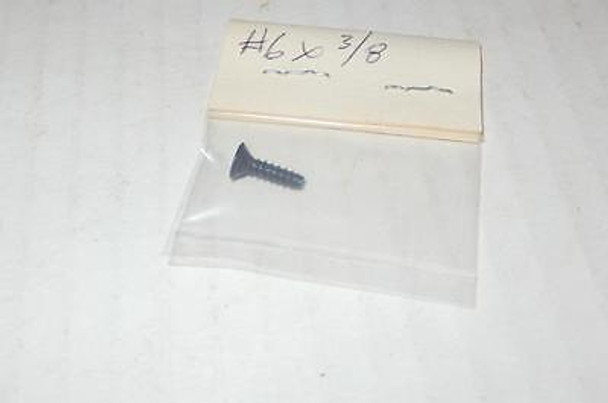 SEVEN ASSORTED #6 SCREWS - SELF TAPING  ETC- H13