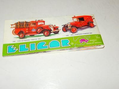 OLDER ELICOR  1/43 SCALE MINIATURE MODEL CAR CATALOG- USED-H16