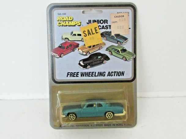 VTG ROAD CHAMPS JUNIOR DIECAST BLUE JAGUAR XJ12C HONG KONG NEW  H3