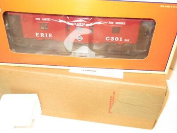 LIONEL - 19742 ERIE BAY WINDOW CABOOSE W/CREW TALK 0/027 BOXED NEW- B15