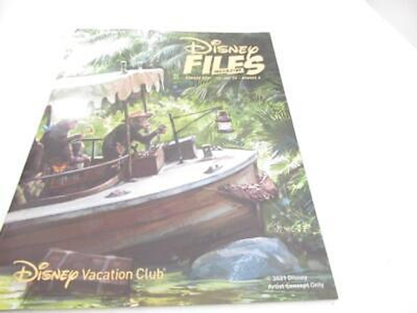 DISNEY FILES MAGAZINE FOR DVC MEMBERS - SUMMER 2021 VOL. 30 #2 - NEW - W22