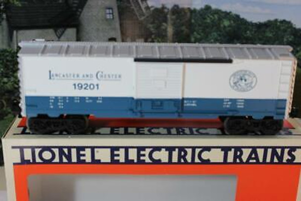 LIONEL 19201 LANCASTER CHESTER BOXCAR -  0/027 SCALE- BOXED - B9
