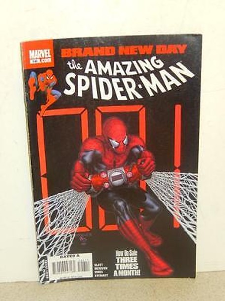 MARVEL COMIC- THE AMAZING- SPIDER-MAN #548- MARCH 2008- GOOD- L204