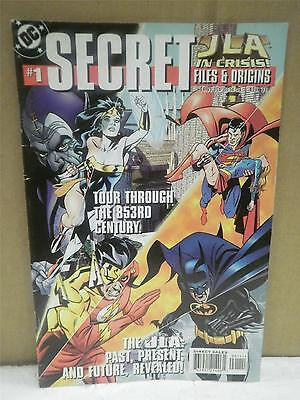 VINTAGE DC COMIC- JLA IN CRISIS SECRET FILES #1- NOVEMBER 1998- NEW- E11