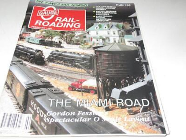 O GAUGE RAILROADING  MAGAZINE-  FEBRUARY 1995 - LN - M16