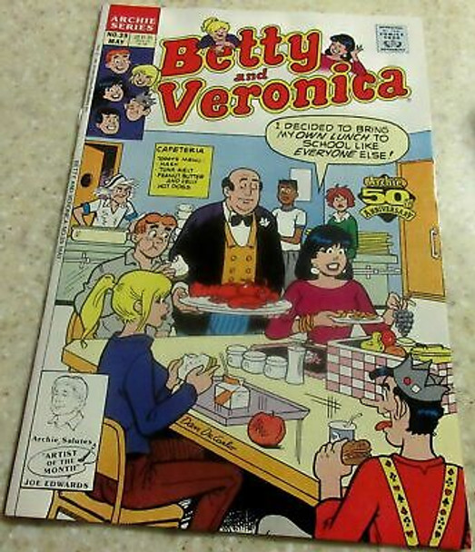 ARCHIE SERIES COMIC - BETTY AND VERONICA - 1991- FAIR   - L96