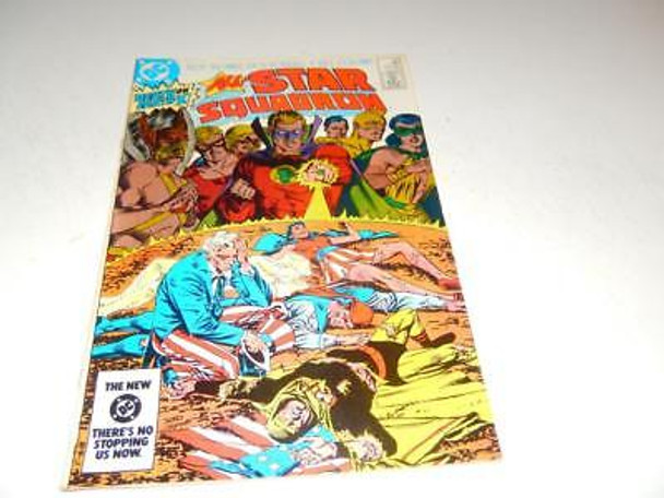 VINTAGE COMIC- DC- ALL STAR SQUADRON- 1984 - FAIR  - L96