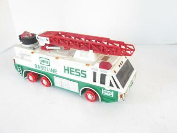 HESS  - 1996 FIRE TRUCK-  NO TIRES / BATTERY COVER- FAIR  - P11