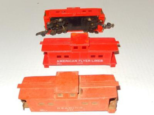 AMERICAN FLYER - MISCELLANEOUS CABOOSE PARTS-    H29
