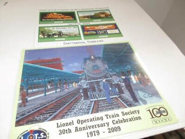 LOTS 30TH ANNIV. CELEBRATION 1979-2009 TIN PLAQUE & BILLBOARDS- NEW - W79