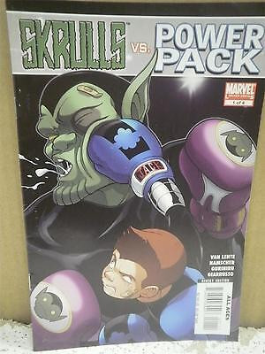 VINTAGE COMIC- SKRULLS VS. POWER PACK #1 SEPT. 2008 -E11