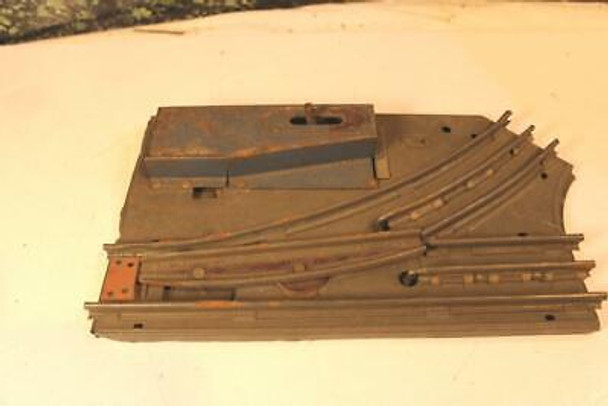 AMERICAN FLYER- O GAUGE - LEFT HAND  SWITCH- FAIR/POOR - W18