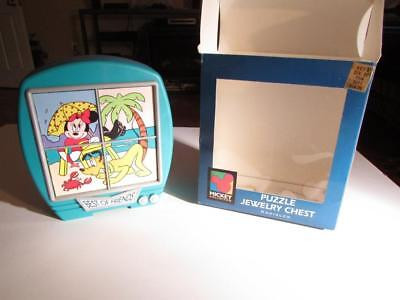 DISNEY COLLECTIBLE- KREISLER PUZZLE JEWELRY CHEST - NEW- - H41
