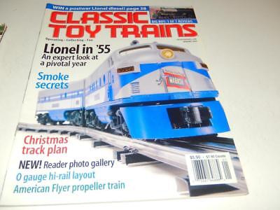 CLASSIC TOY TRAINS MAGAZINE- JANUARY 2003- GOOD - W21