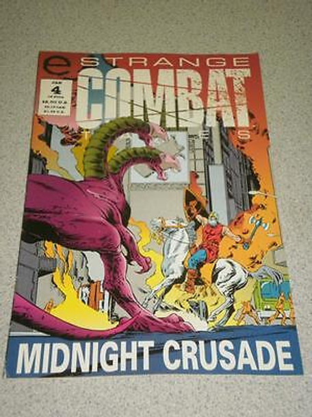 VINTAGE EPIC COMIC- STRANGE COMBAT TALES- NO.4- 1994- VERY GOOD- L8