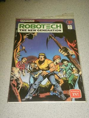 VINTAGE COMIC- ROBOTECH- THE NEW GENERATION #7- EXC- L8