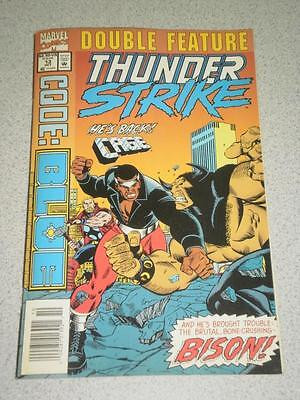 VINTAGE COMIC- MARVEL DOUBLE FEATURE- THUNDER STRIKE/CODE BLUE-  L3