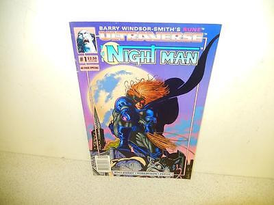 VINTAGE COMIC- MALIBU COMICS-THE NIGHT MAN- #1-OCT. 1993-GOOD-L8