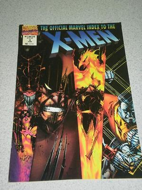 VINTAGE COMIC- THE OFFICIAL MARVEL INDEX TO THE X-MEN- NO.3- VERY GOOD- L3