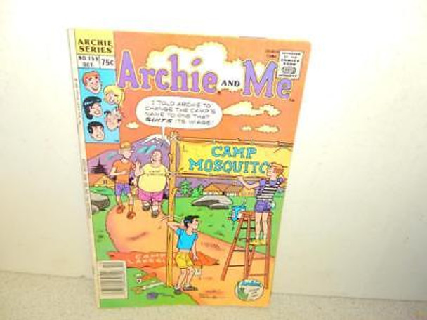 VINTAGE COMIC-ARCHIE COMICS-ARCHIE AND ME -  # 159  OCTOBER 1986 - GOOD-L8