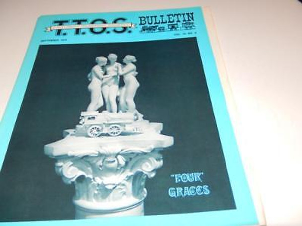 T.T.O.S. BULLETINS -AUGUST / SEPT. / OCTOBER  -1975 - FAIR- W15