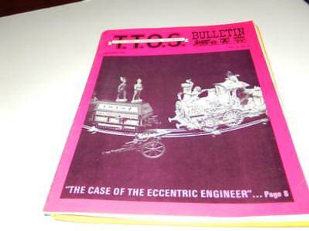 T.T.O.S. BULLETINS -NOV. / DEC/ 1975 - FEB - 1976 - FAIR- W15