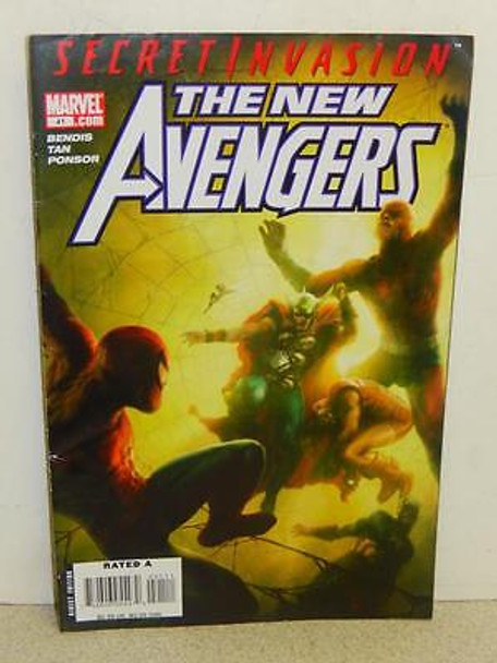 MARVEL COMIC- NEW AVENGERS- #41- JULY 2008- GOOD- L204