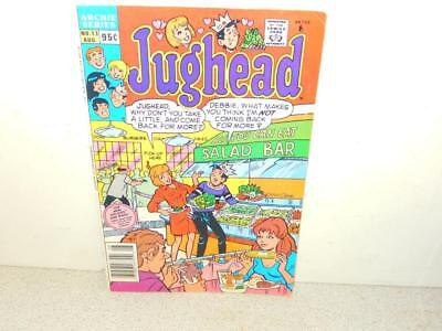 VINTAGE COMIC-ARCHIE SERIES- JUGHEAD - # 13- AUGUST 1989-   GOOD -L8