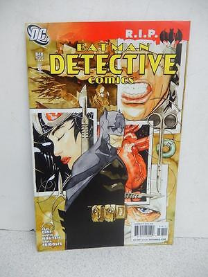 DC COMIC- BATMAN DETECTIVE COMICS #848- GOOD- L30