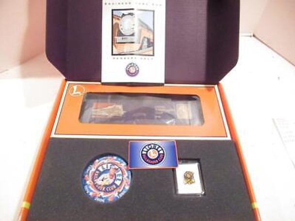 LIONEL  1999 RAILROADER CLUB GOLD MEMBER KIT W/BOXCAR - NEW-