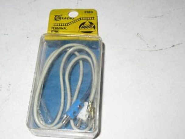 HO VINTAGE AHM #2539 TERMINAL WIRE - IN PLASTIX BOX- NEW - M61 HO VINTAGE AHM #2539 TERMINAL WIRE - IN PLASTIX BOX- NEW - M61