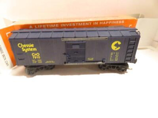 LIONEL MPC TRAINS - 7900 CHESSIE BOXCAR- 027- REPL. BOX- L/N -S28