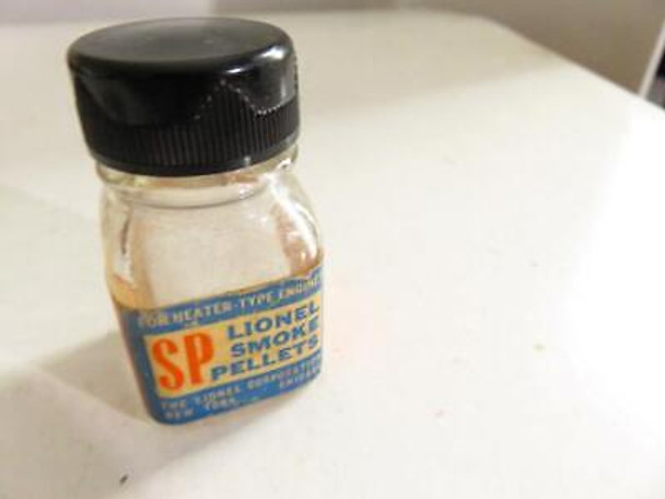 LIONEL POST-WAR - EMPTY BOTTLE OF SMOKE PELLETS - ORIGINAL- M12