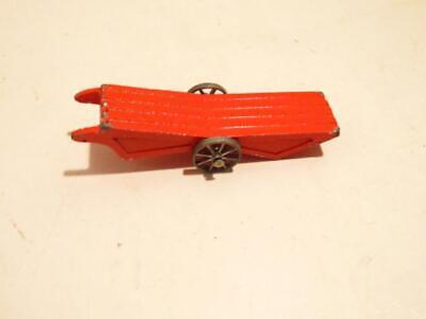 VINTAGE DIECAST - 1950'S - METAL CART- APPROX 3" LONG - 027 SCALE- EXC.- SR94 VINTAGE DIECAST - 1950'S - METAL CART- APPROX 3" LONG - 027 SCALE- EXC.- SR94