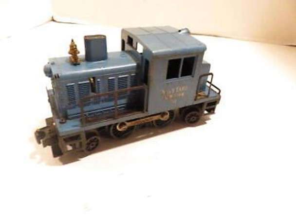 LIONEL TRAINS POST-WAR #51 NAVY SWITCHER- RUNS GOOD - 027 - FAIR -S16