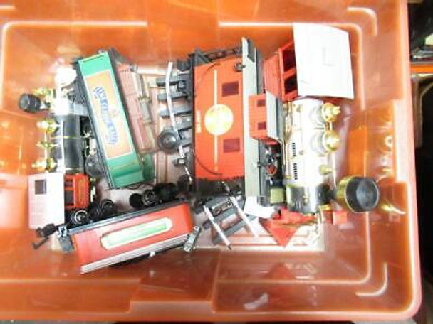 BATTERY OPERATED G SCALE TRAINS- ENGINES/CARS- MIXED- SUPER SALE