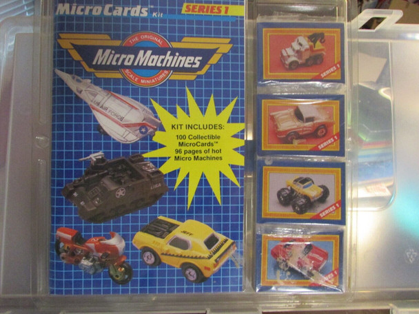Micro Machines Micro Cards Series 1 Cards & Booklet New H3 Micro Machines Micro Cards Series 1 Cards & Booklet New H3