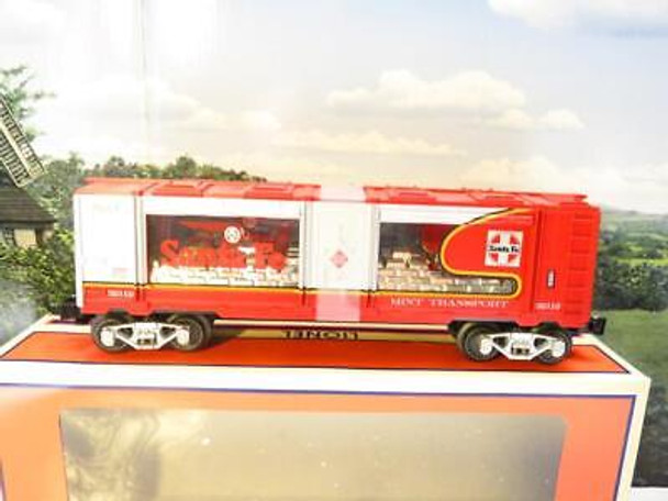 LIONEL TRAINS - 52590  SANTA FE WAR-BONNET MINT CAR - 0/027- NEW - S28