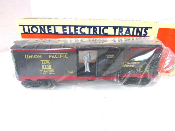 Lionel Trains 6-19821 Union Pacific Operating Boxcar NIB H1B