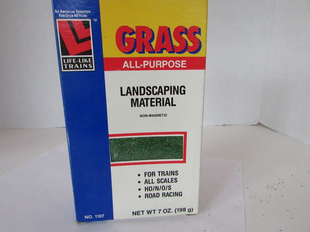 Life Like 1107 Landscaping Material 7 oz Grass Green New   PR