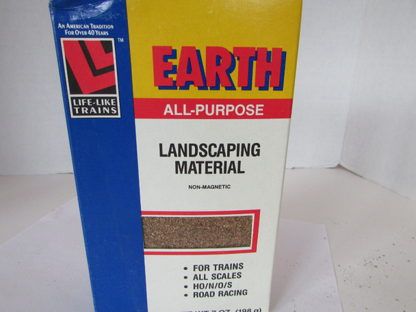 Life Like 1109 Landscaping Material 7 oz Brown Earth New   PR